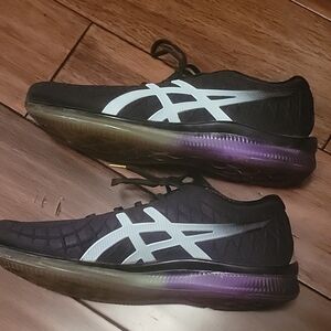 ASICS Womens Black Gel Running Shoes